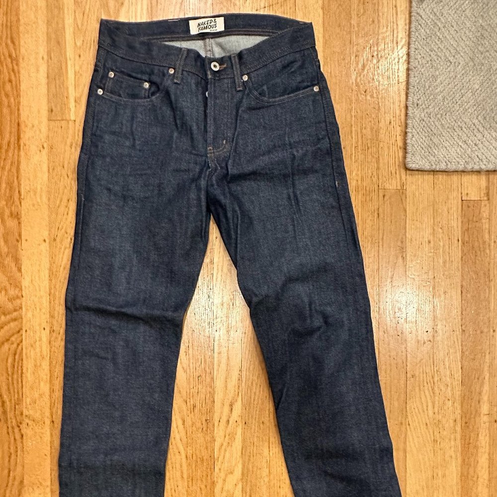 Naked & Famous x Massdrop Ichiban Selvedge Denim Jeans - Never Worn